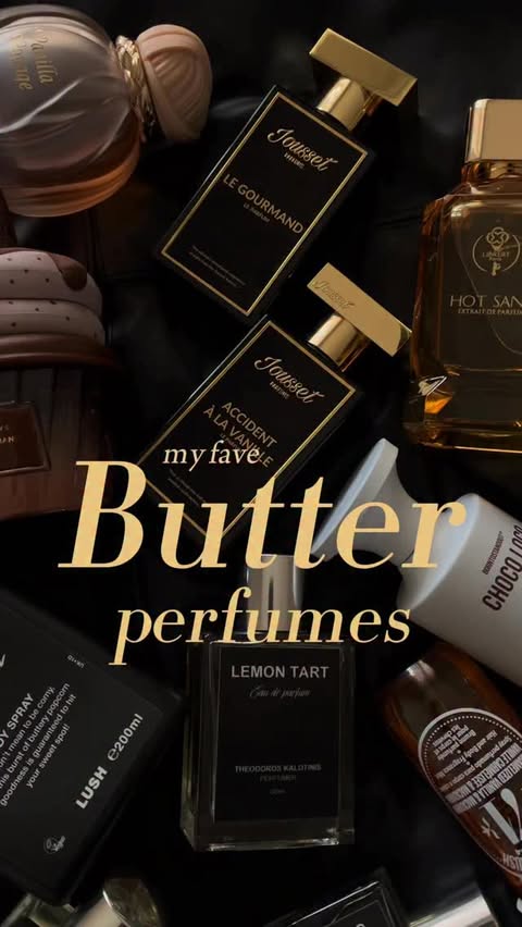 Instagram post by @scented.mind for Jousset Parfums. Caption reads: Just me and my butter perfumes against the world....