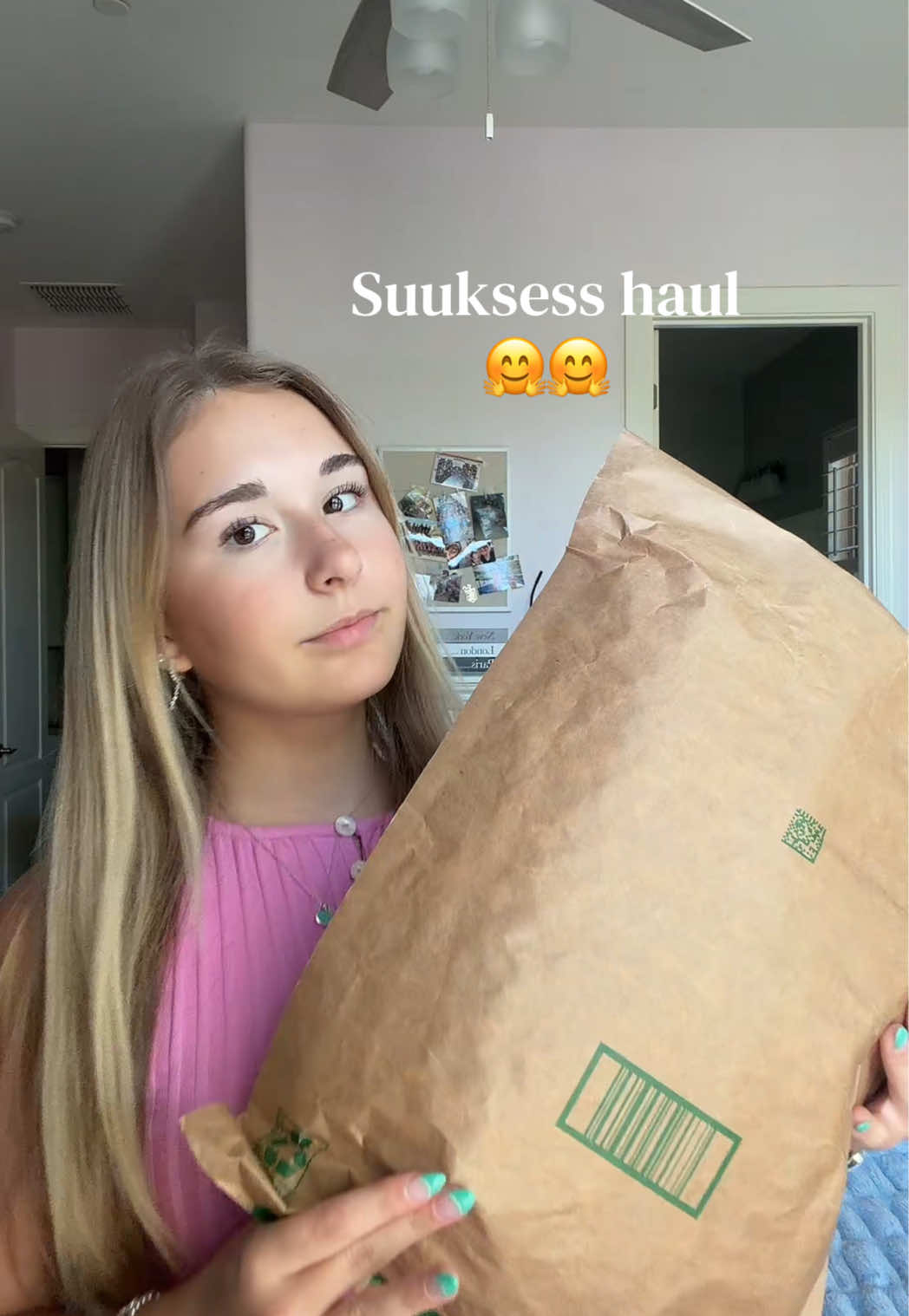 TikTok post by @vlogswithpeyton7 for SUUKSESS. Caption reads: Ahhh thank you so much Suuksess for these cute....