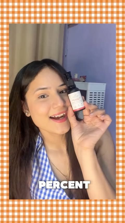 Instagram post by @aforaditea for Juicy Chemistry. Caption reads: Hair fall had me STRESSED 😭💔 Lately been using....