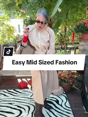 TikTok post by @aestheticaleestyles for uoozee. Caption reads: Loving these two pieces from @UOOZEE US I think....