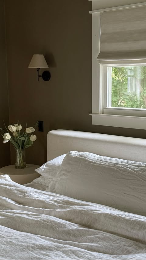 Instagram post by @jhonnycurran for Avocado Green Mattress. Caption reads: Nothing beats a fresh bedroom reset on our....