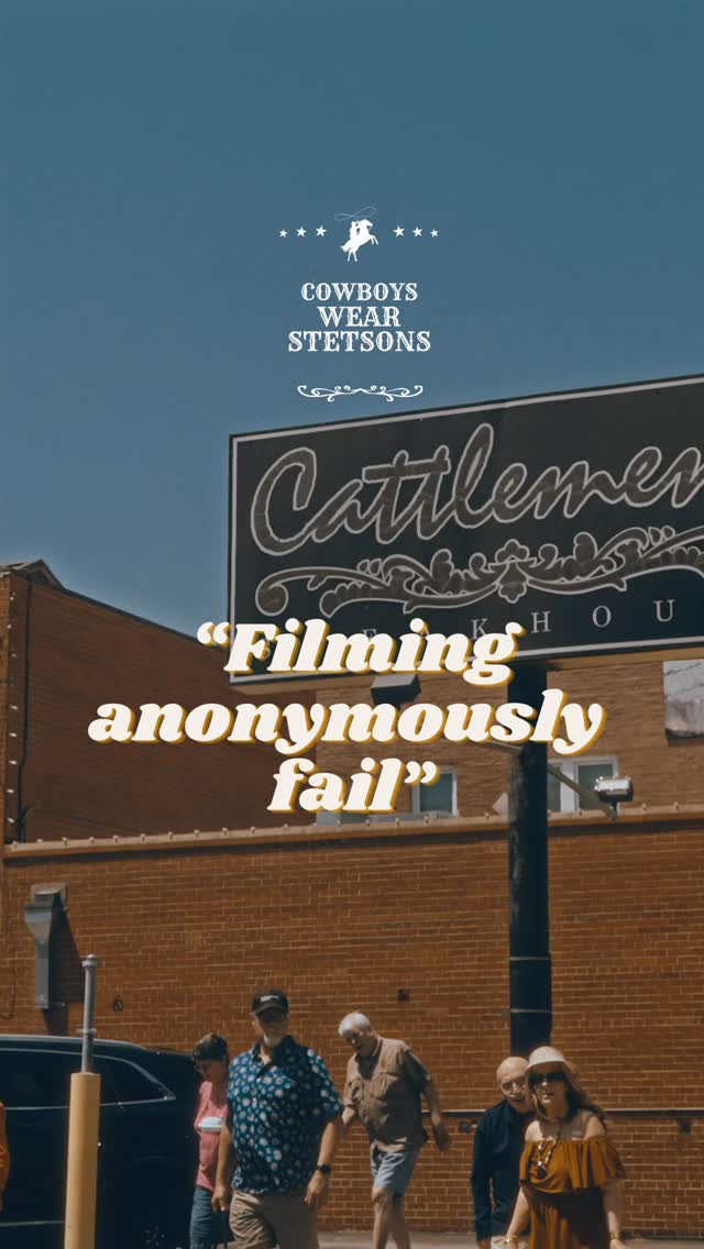 Instagram post by @dunkishrock for Stetson. Caption reads: “Cowboys Wear Stetsons” is officially out now on....