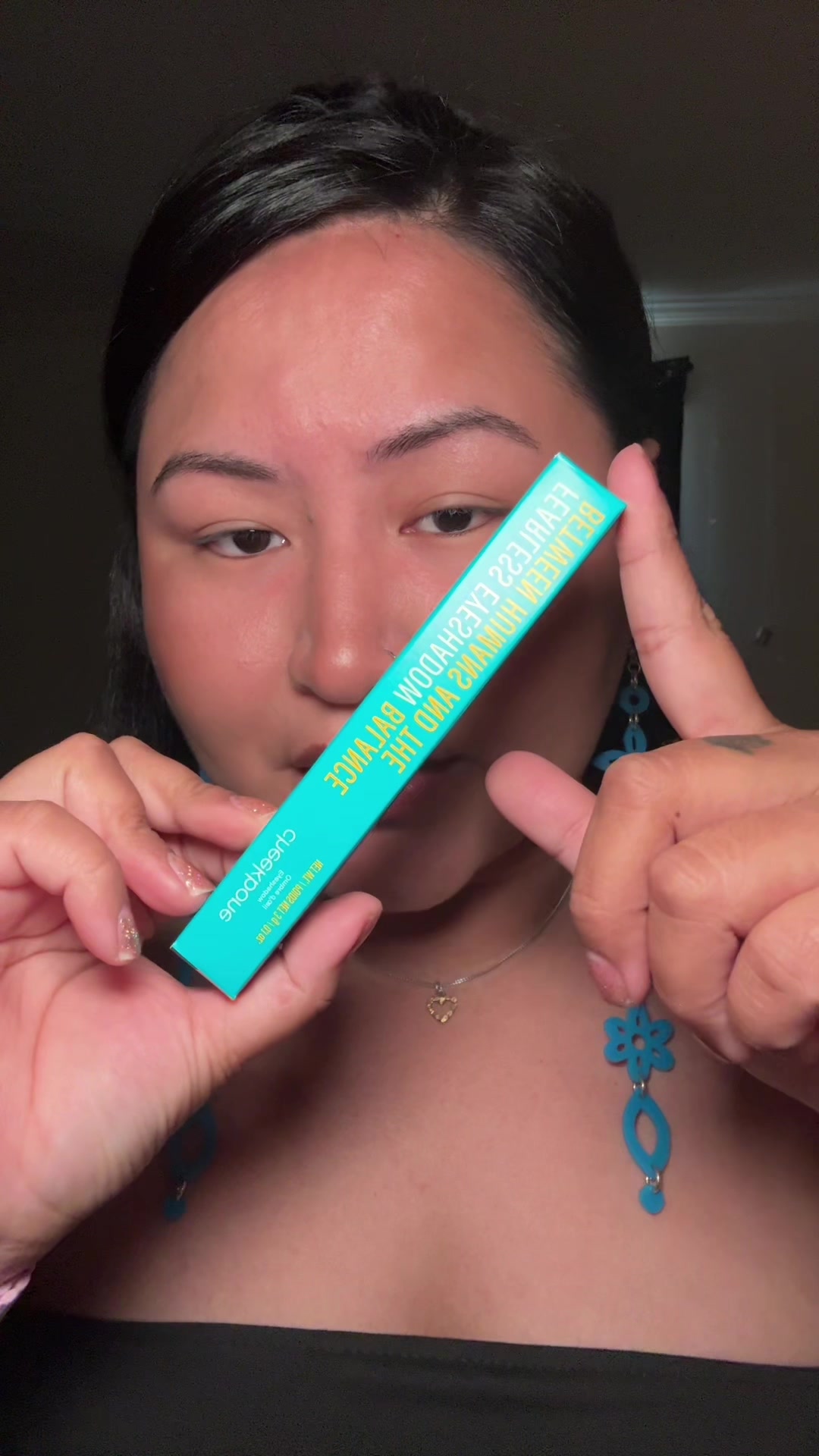 TikTok post by @curlenee for Cheekbone Beauty. Caption reads: SUMMER MKUP INSPO 🌸 @cheekbonebeauty +....