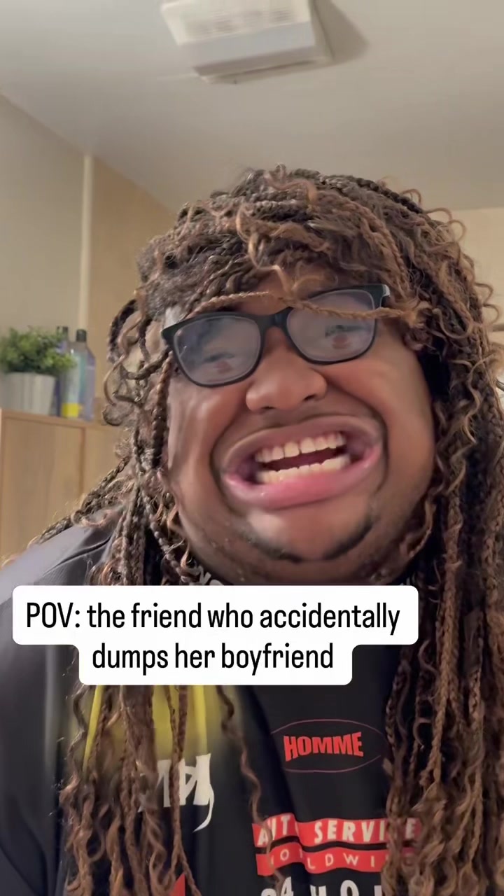 TikTok post by @suburban_prince for QuillBot. Caption reads: POV: the friend who accidentally dumps her....