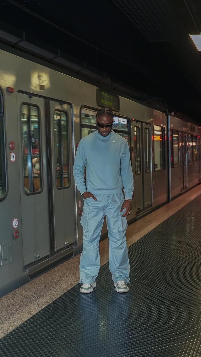 Instagram post by @stillchris for K-way. Caption reads: ad | back & better with @kway_official @zalando .....