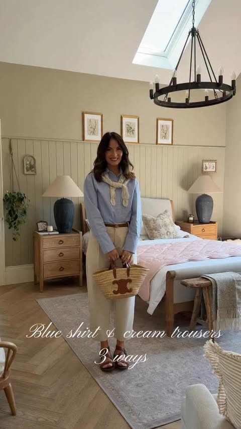 Instagram post by @blossomingbirds for FAIRFAX & FAVOR. Caption reads: A little preppy style 🫶🏼💙 (if the teen with the....