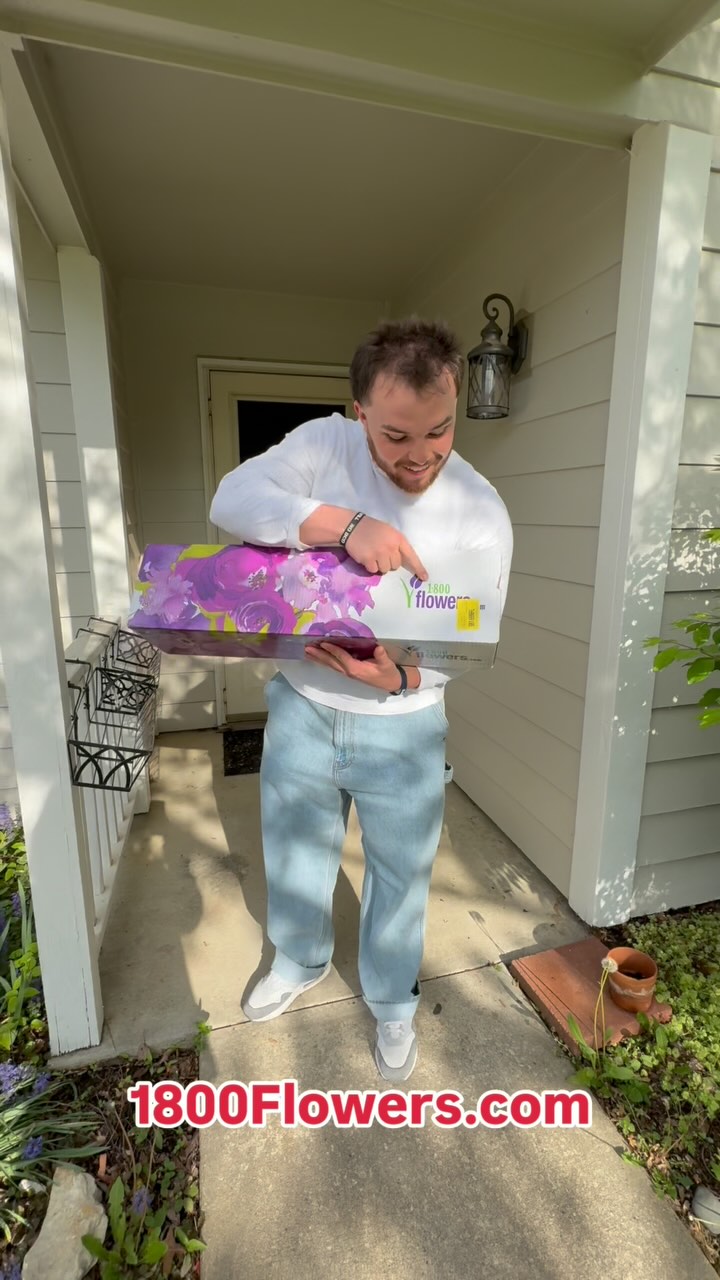 Instagram post by @coleinkansas for 1800Flowers. Caption reads: With our first Mother’s Day coming up,....