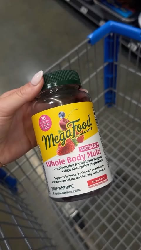 Instagram post by @mackenziehbell for MegaFood. Caption reads: [...] in how I feel throughout the week!....
