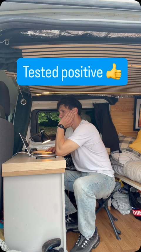 Instagram post by @outside_with_ron for Jackery. Caption reads: [...] power and WiFi and this was provided by....