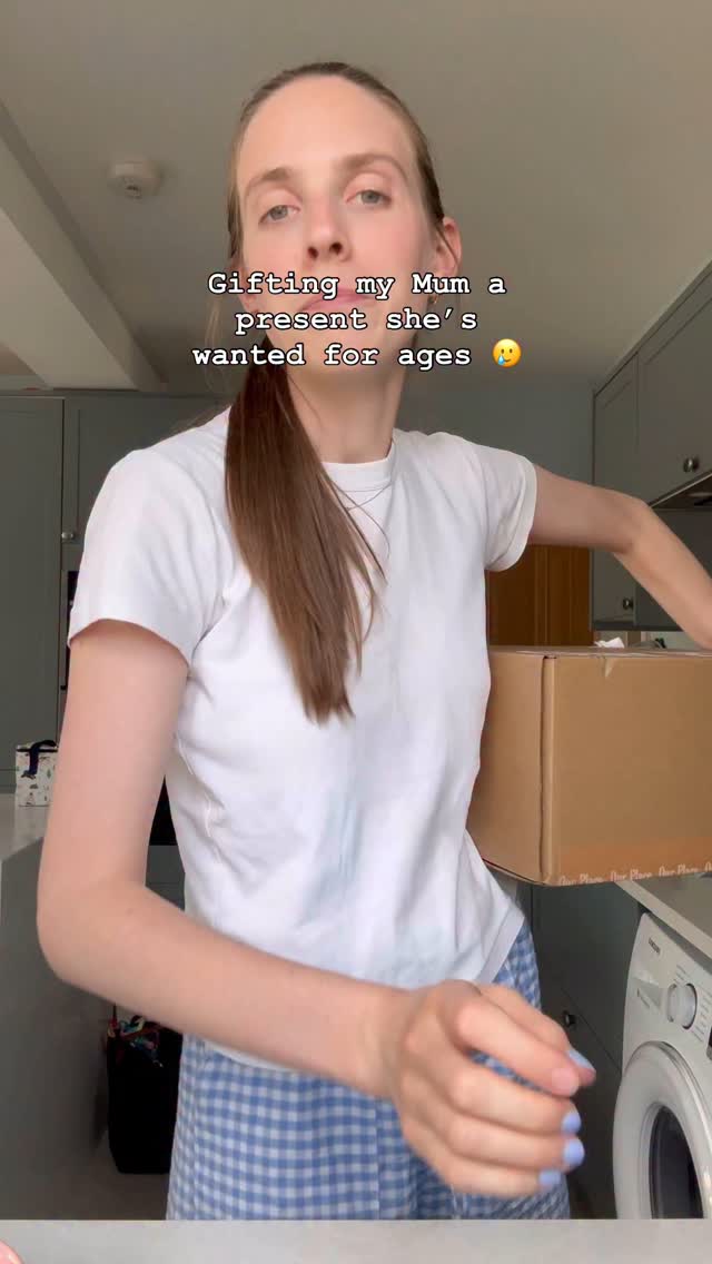 Instagram post by @gracksnacks for From Our Place. Caption reads: When @ourplace messaged saying they wanted to gift....