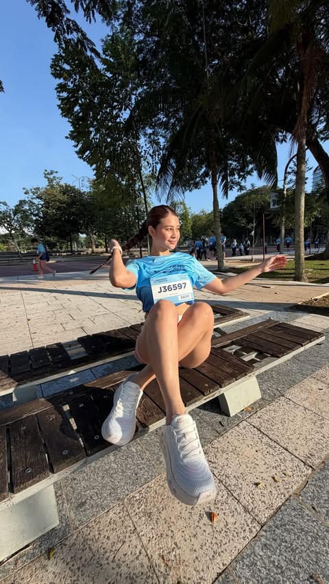 Instagram post by @yuthgan for Skechers Malaysia. Caption reads: [...] So… where’s the next run? @skechersmalaysia....
