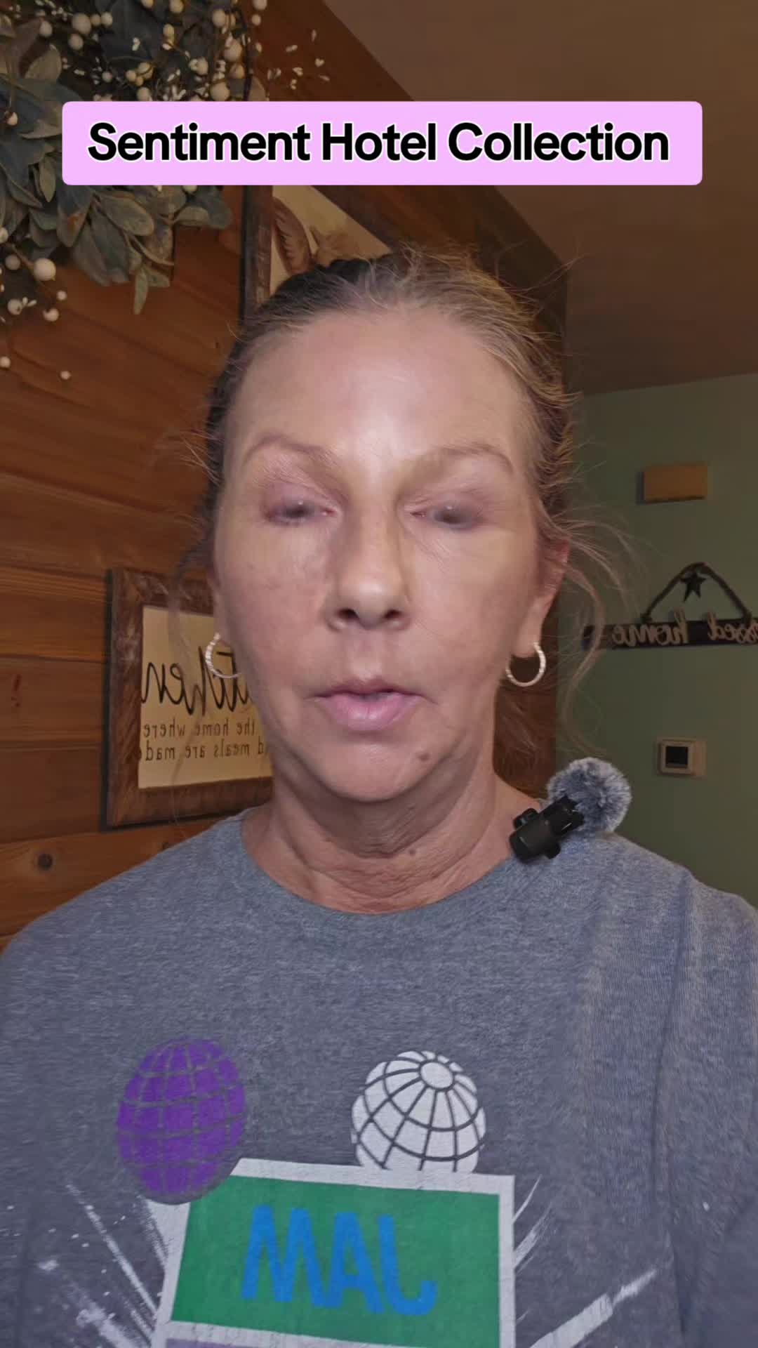 TikTok post by @kim.thomas48 for Scentiment. Caption reads: @Scentiment  Sentiment Hotel Collection  [...].