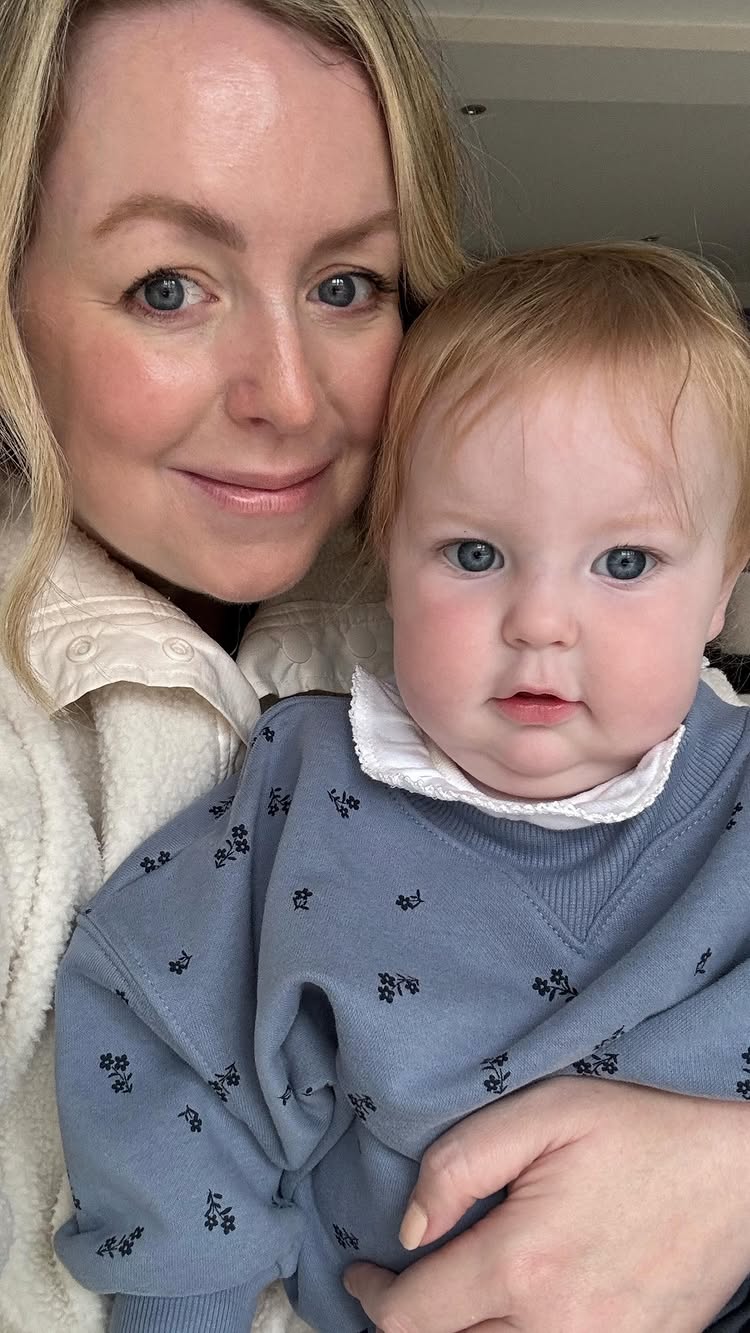 Instagram post by @julie_ledwidge for Lovevery Europe. Caption reads: I cannot believe that my little girl is almost 1!....