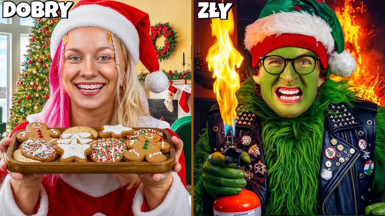 YouTube post by @czajnikdaily for Media Expert. Caption reads: The Wheel of Fortune Decides Your Christmas Mood!.