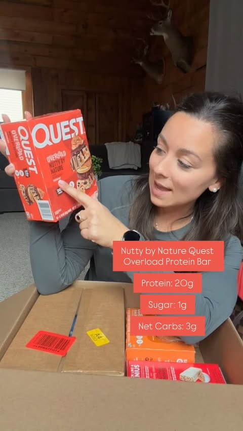 Instagram post by @ms.cadime for Quest Nutrition. Caption reads: [...] Flavor that actually delivers.....