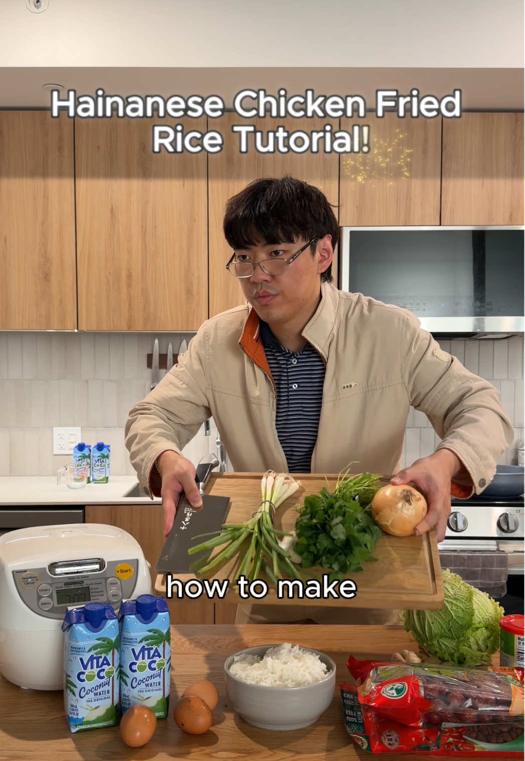 TikTok post by @remyzeee for Vita Coco. Caption reads: half a cup of @Vita Coco, a gallon of judgement ....