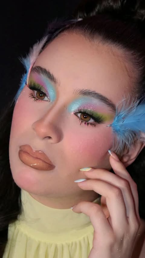 Instagram post by @alejandrohstyle for Docolor.Official. Caption reads: A dreamy fairy elf moment, softly brought to life....