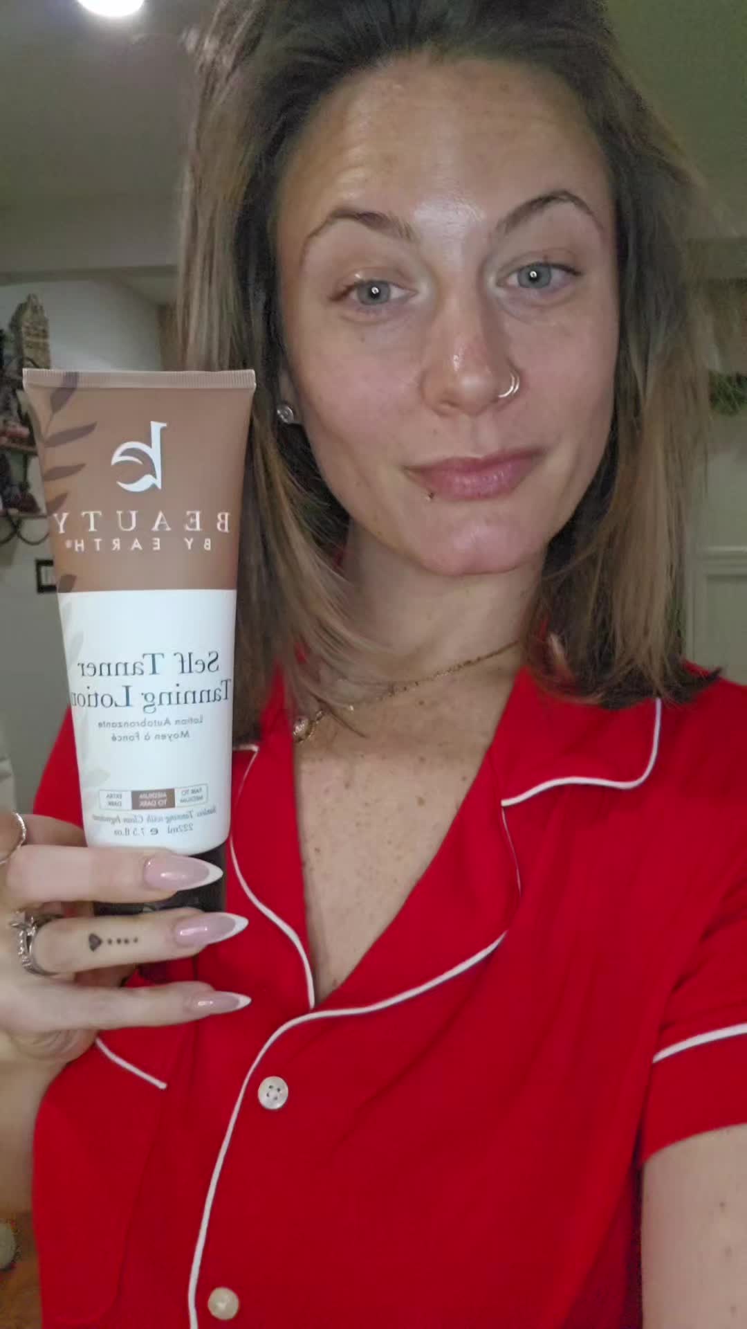 TikTok post by @the_realty_chels for Beauty By Earth. Caption reads: [...] you used this before?? Thoughts? @Beauty By....