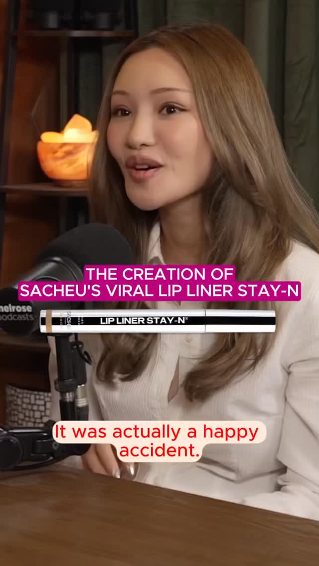 Instagram post by @kirbiejohnson for Sacheu. Caption reads: Sarah Cheung breaks down how she created the viral....