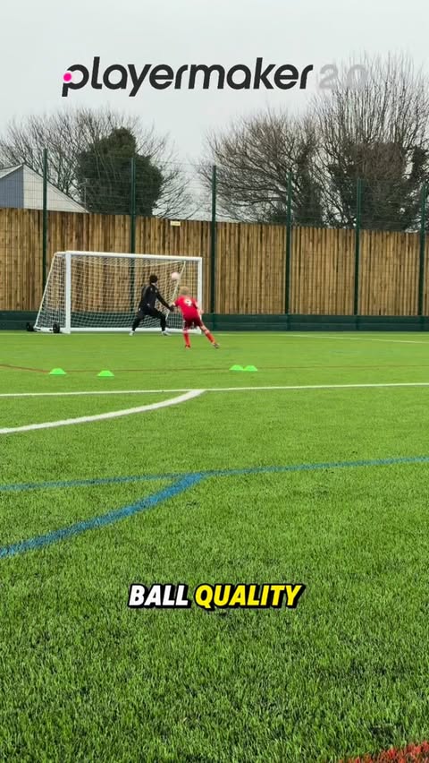 Instagram post by @j20coaching for Playermaker. Caption reads: [...] Individual Performance. ⚽️💥 I use....