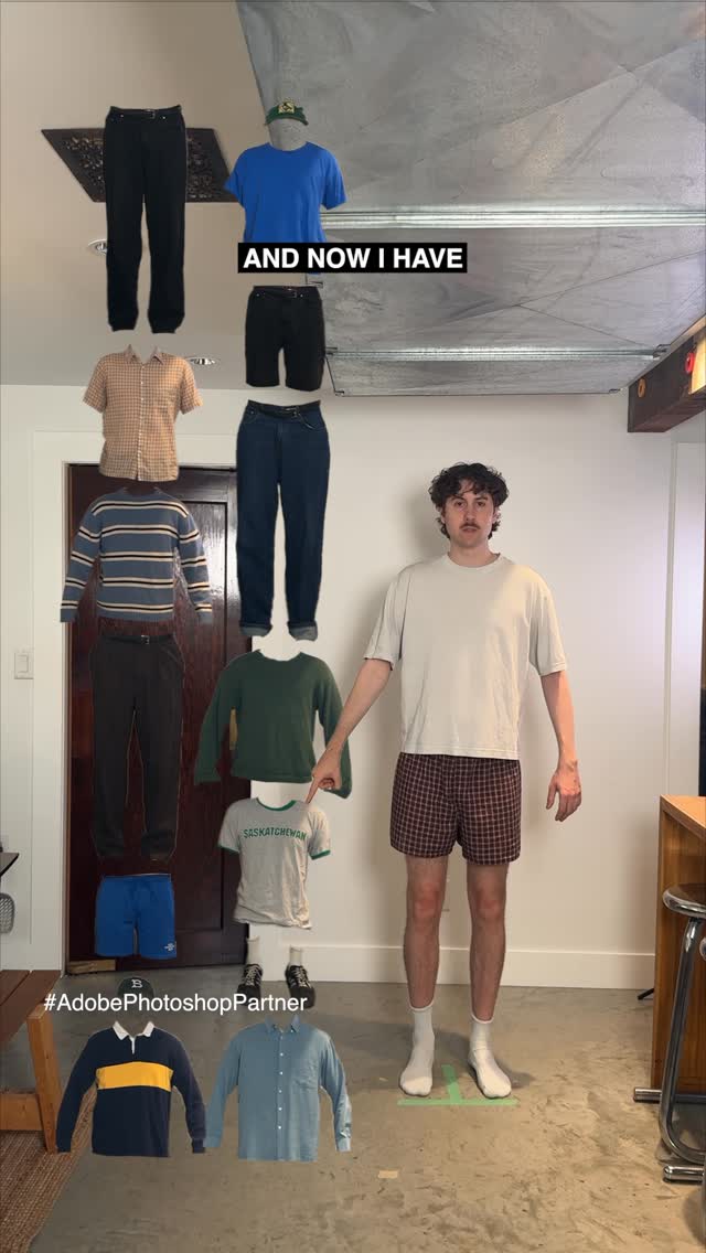 Instagram post by @max_boonch for Adobe Photoshop. Caption reads: [...] Photoshop on mobile! #adobephotoshoppartner.