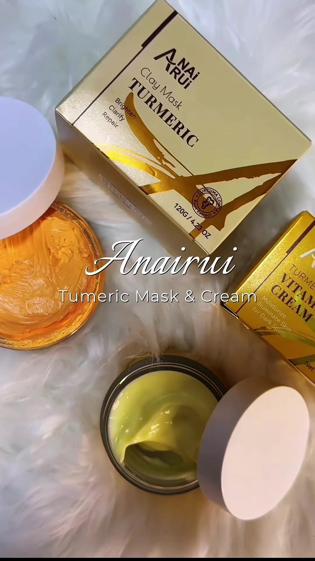 TikTok post by @x_miss.haych_x for ANAIRUI Skin Care. Caption reads: Lately I’ve been focusing on simple, skin-loving....