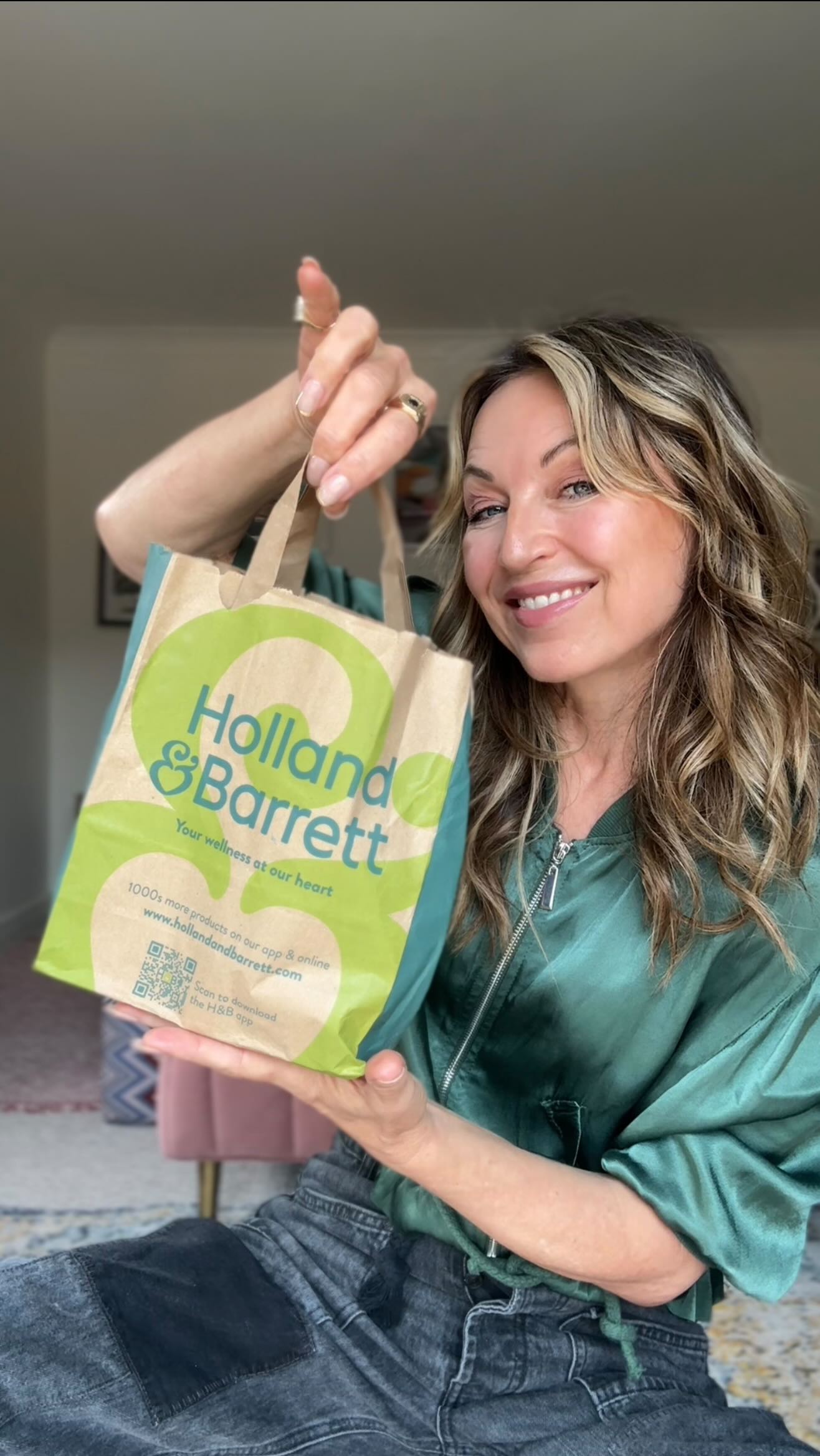 Instagram post by @isthistooyoungforme for Holland & Barrett. Caption reads: Ad How would you like a free online consultation....