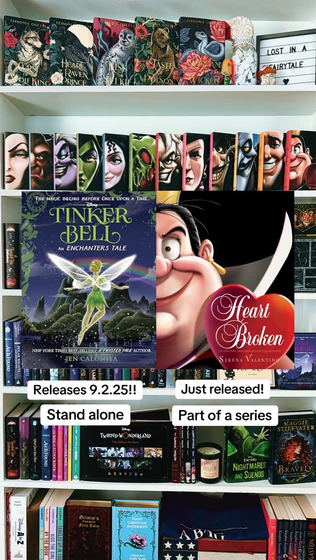 Instagram post by @serena_valentino_author for Disney Publishing Worldwide. Caption reads: 2 DISNEY BACKSTORIES UP FOR GRABS! 

I am....