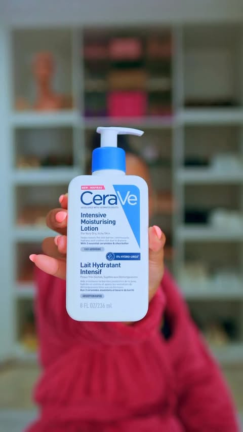 Instagram post by @noziqamngana for CeraVe. Caption reads: [...] months. Lately, I’ve been reaching for....