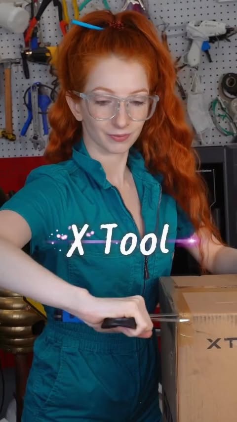 Instagram post by @evettesniche for xTool. Caption reads: [...] art at! Thanks so much for the support....