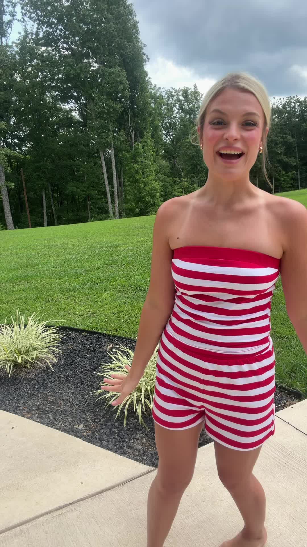 TikTok post by @kdwilson93 for Automet. Caption reads: [...] of the summer. So cute and comfy!!! @AUTOMET....
