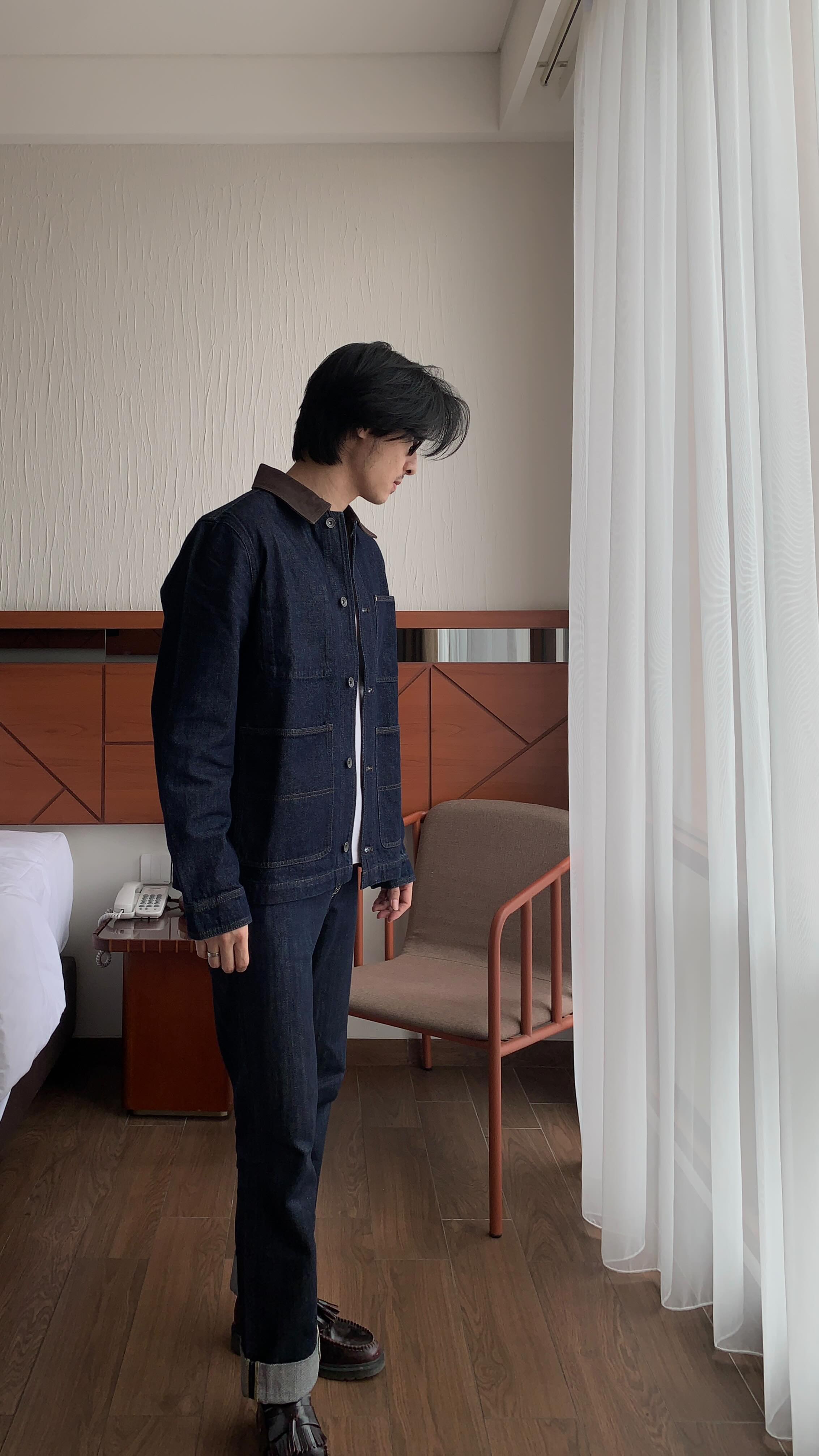 Instagram post by @riccorick for Zalora. Caption reads: cosplay jd anak indigo 🩻 #ootd

👕....