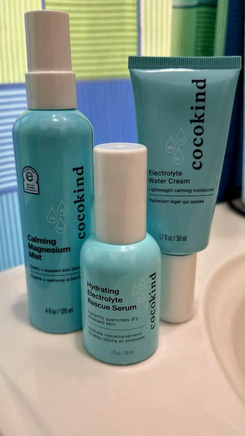 Instagram post by @dezdmc for cocokind. Caption reads: [...] looking a little dull, this trio from....