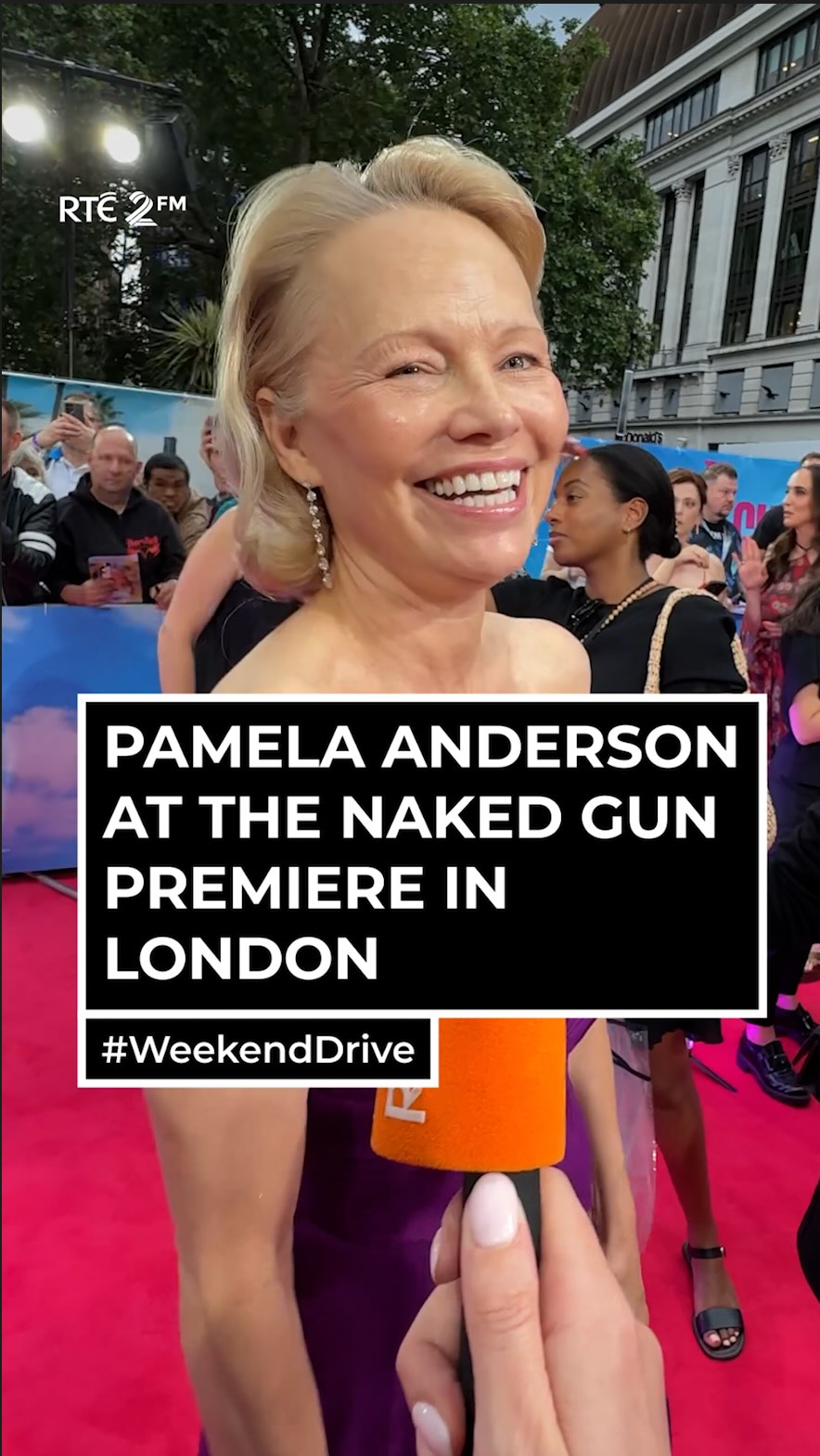 Instagram post by @thisisemmapower for Paramount Pictures. Caption reads: @thisisemmapower and #PamelaAnderson at....