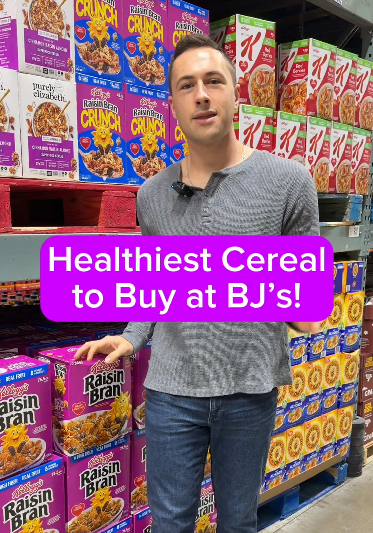 TikTok post by @healthwithhunter for Purely Elizabeth. Caption reads: [...] way possible) to find out that @Purely....