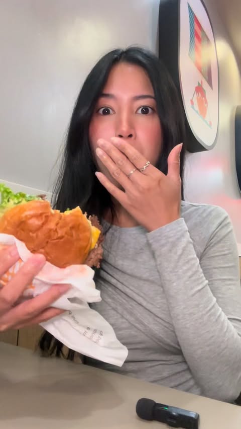 Instagram post by @patriciahaha for Jollibee US. Caption reads: I’m so excited I get to do another #ad with....