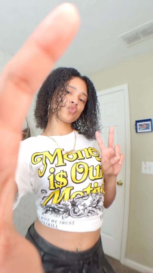 Instagram post by @ahyanna.chardae for DopeSkill. Caption reads: Another @dopeskill.brand ❤️‍🔥 Tee added to the....