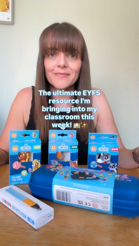 Instagram post by @eyfs_mrs_p for EDURINO. Caption reads: [...] just received this amazing bundle from....