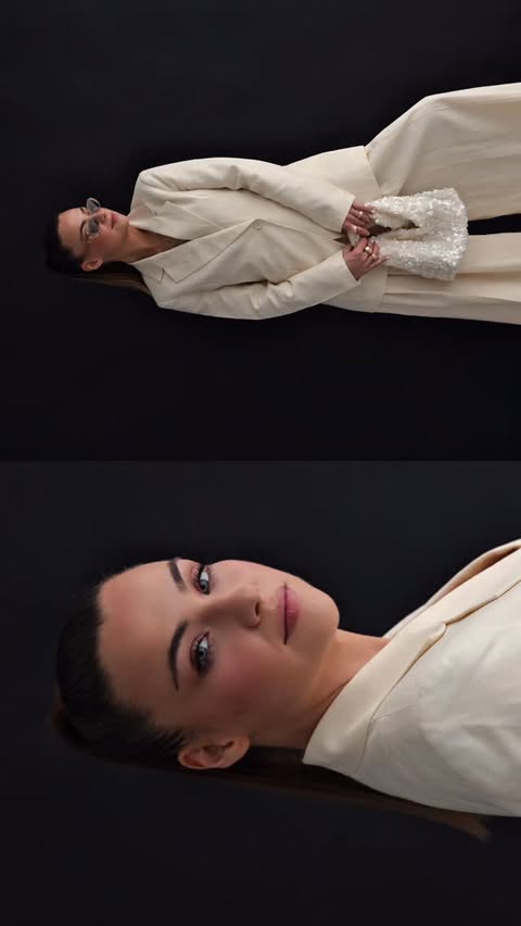 Instagram post by @spelasolaja for ABOUT YOU. Caption reads: Creamyyy🍦 @aboutyou 

*do 12.1. ob naročilu nad....