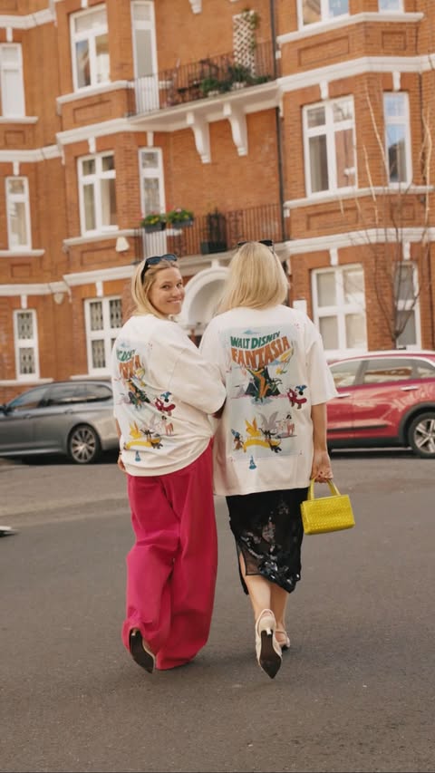 Instagram post by @oliviaandalice for Disney Style. Caption reads: #AD ✨ @asos and @disneystyle have combined to....