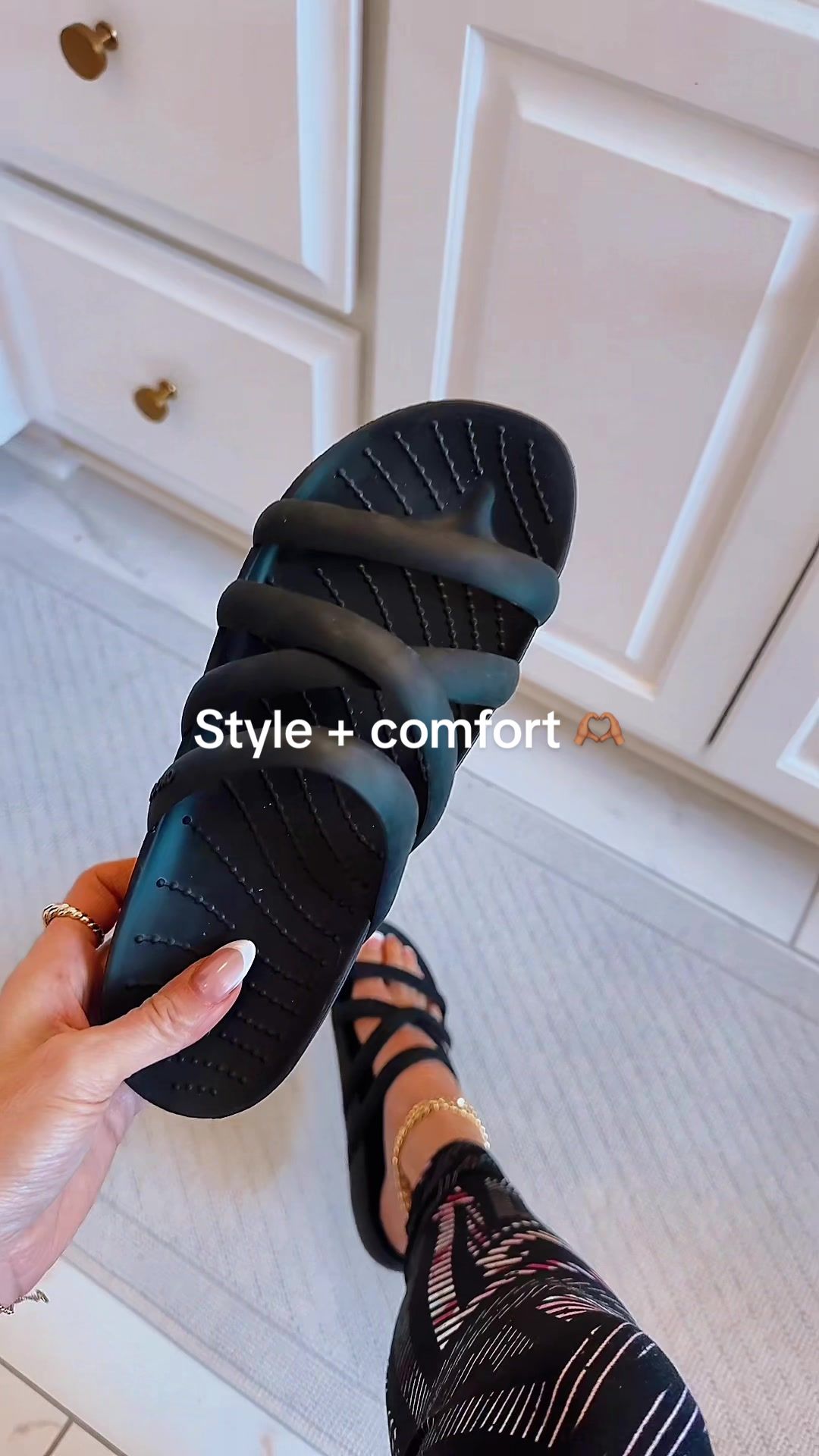 TikTok post by @adrianegweyn for Crocs. Caption reads: [...] regret it if you don’t grab these now!....
