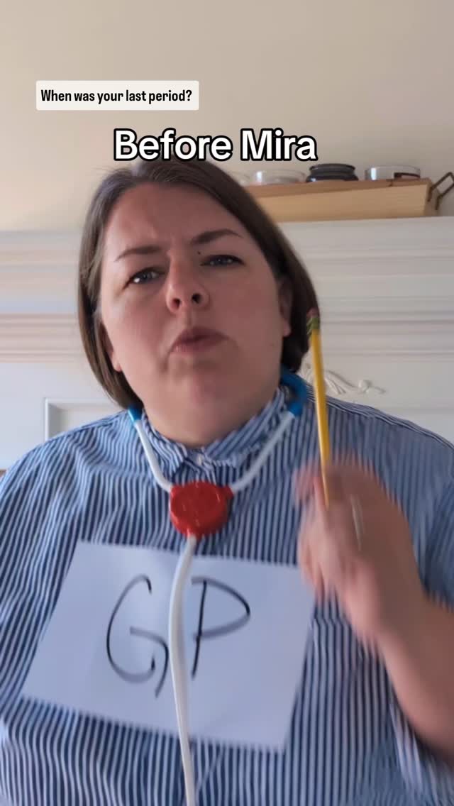 Instagram post by @kelsewhatelse for Mira Fertility. Caption reads: Don't be like me. Don't wait 33 years to figure....