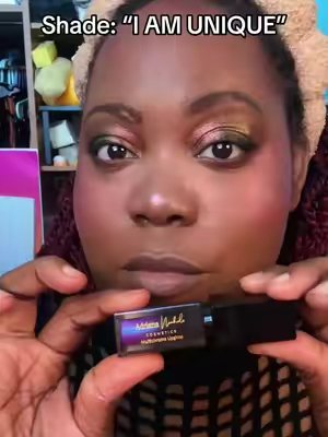 TikTok post by @ashleydkelley for Adriana Nichole Cosmetics. Caption reads: [...] whole personality this fall! . @Adriana....