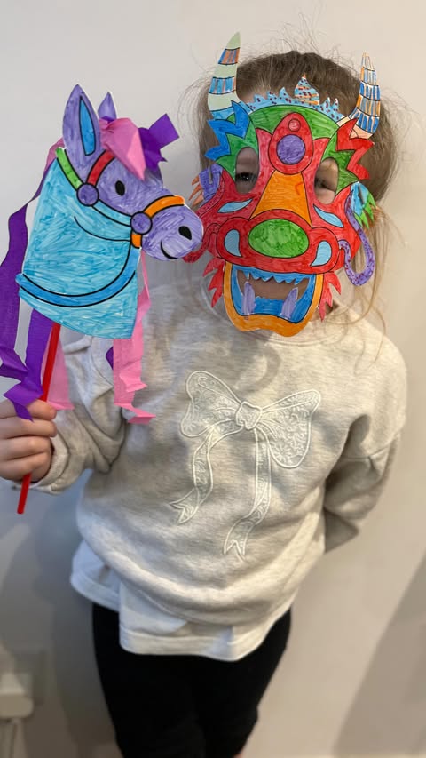 Instagram post by @harperpoppywebb for Baker Ross. Caption reads: [...] decorations. If you haven’t heard of Baker....