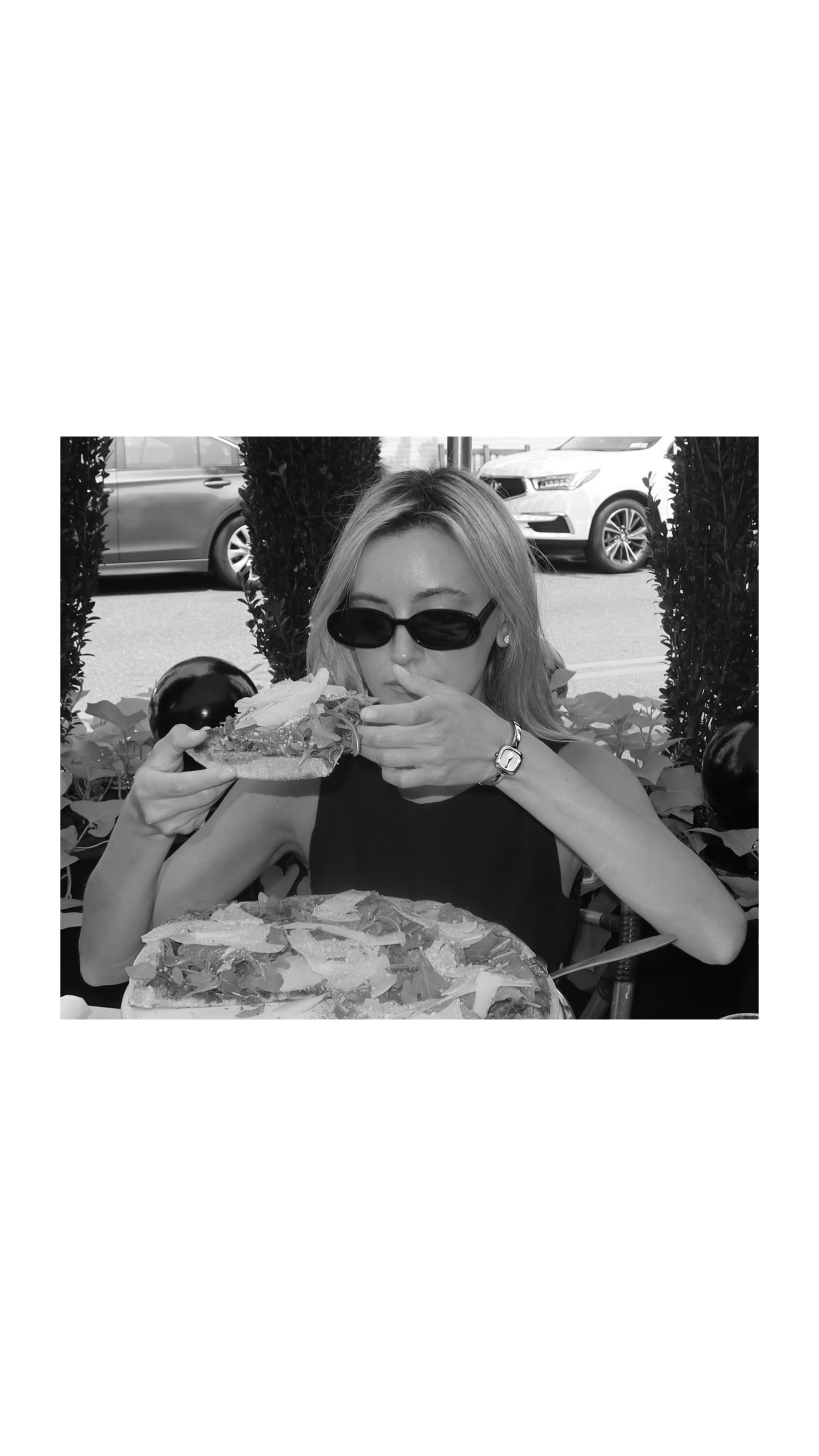 Instagram post by @allieesselli for Movado. Caption reads: A museum of our past, now reimagined. @movado’s....