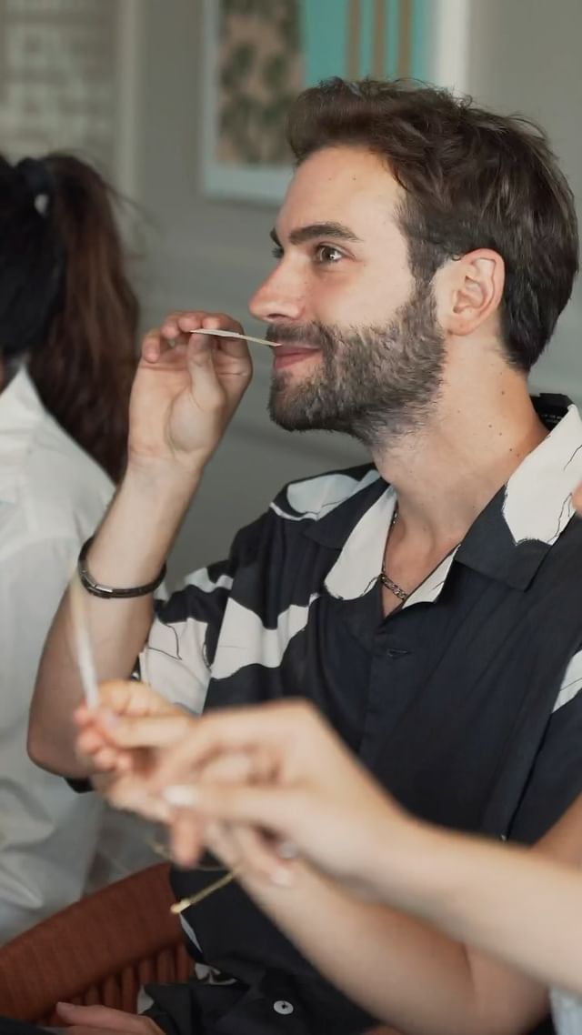 Instagram post by @gqturkiye for AXE. Caption reads: Axe ile harika bir koku workshopu gerçekleştirdik.....