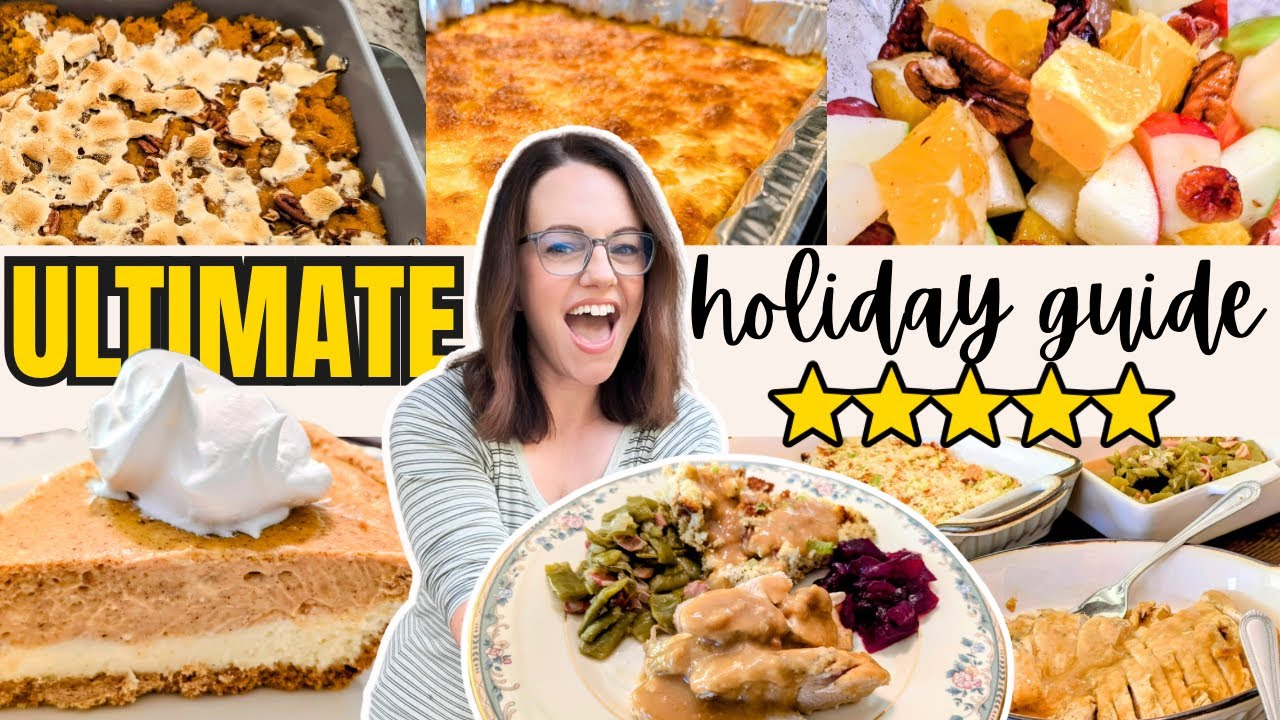 YouTube post by @MandyintheMaking for Taste of Home. Caption reads: 🛑Don't Plan Your Menu Yet! 9 Recipes You CAN'T....