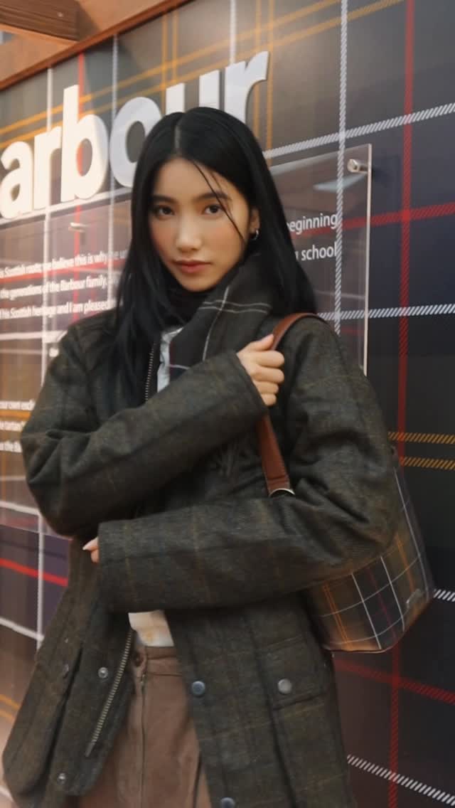 Instagram post by @ihate.game for Barbour. Caption reads: The spirit of the British countryside @barbour.