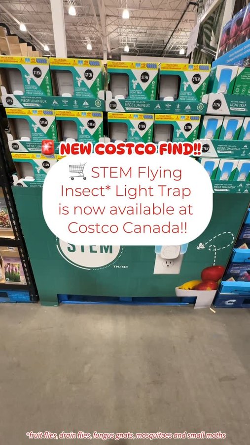 Instagram post by @costcofindscanada for STEMforBugs. Caption reads: #Ad 🚨 NEW COSTCO FIND!!​

‌​
🛒 STEM Flying....