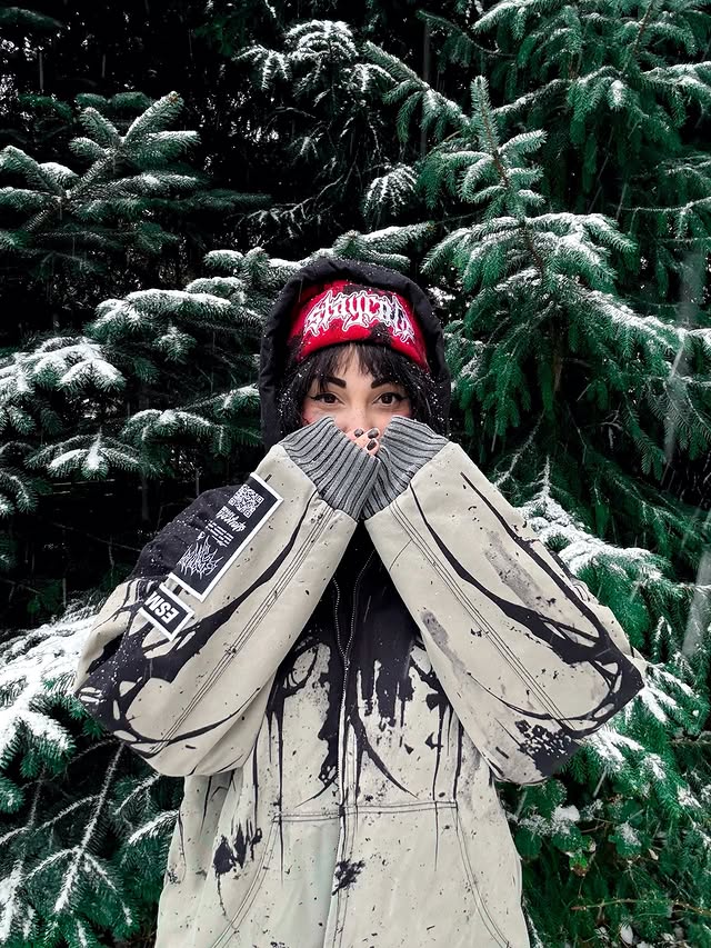 Instagram post by @vampvirya for STAY COLD APPAREL. Caption reads: AD | Grab this @staycoldapparel jacket before it’s....